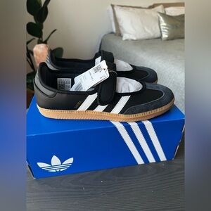 Adidas Black and White Samba Janes